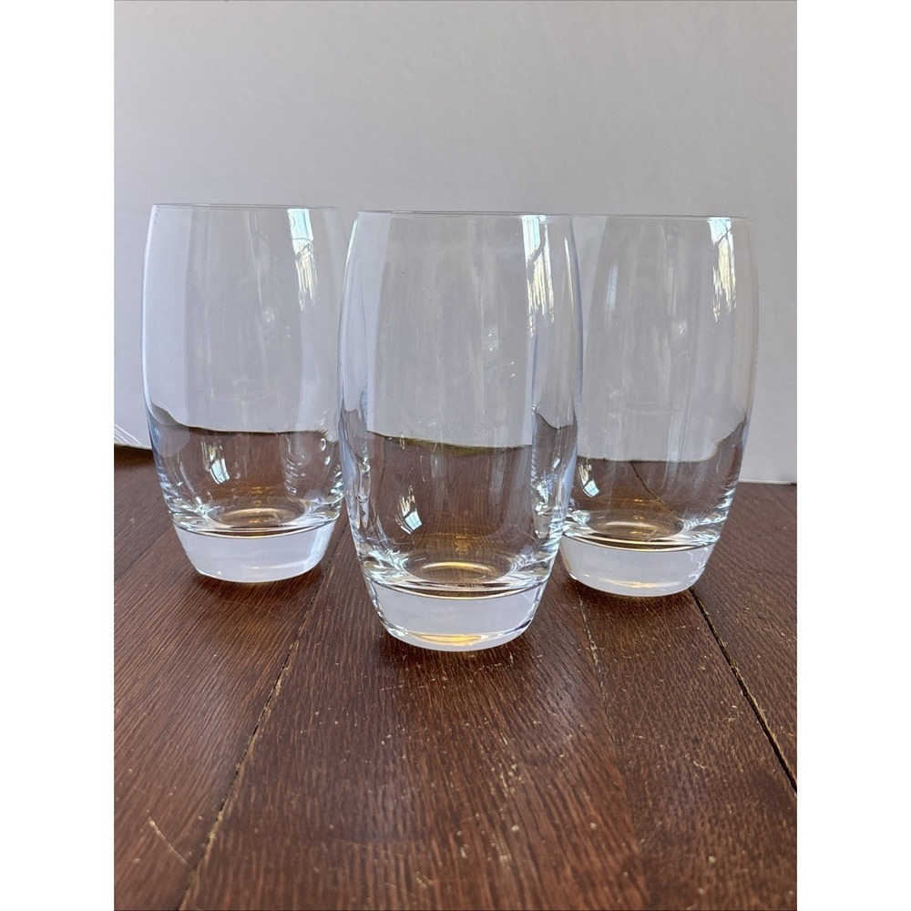 Set Of 3 LUIGI‎ BORMIOLI Crescendo Highball Glasses 6" 20oz